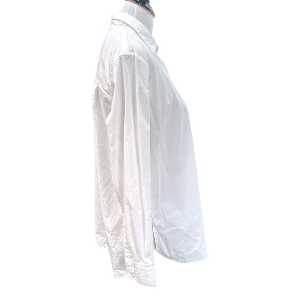 Gap Boyfriend Button Down Shirt White Size Medium - Picture 5 of 9